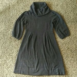 I.N. Studio | Gray Turtleneck Sweater-Dress